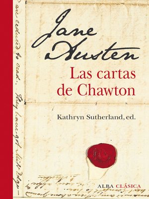 cover image of Las cartas de Chawton